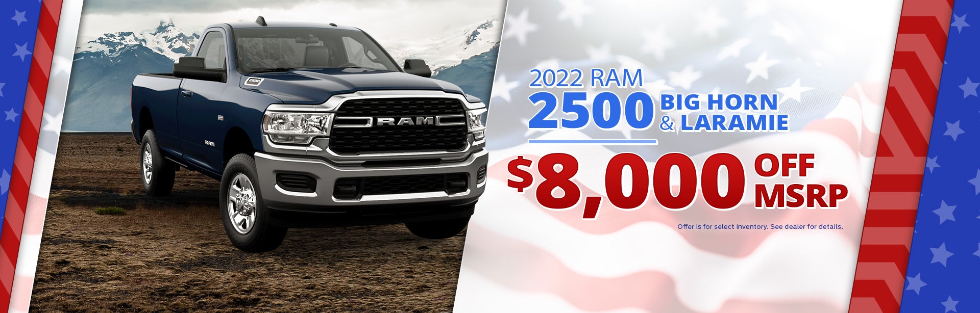 2022 Ram 2500 Big Horn & Laramie